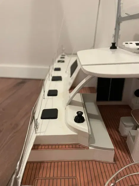 Mô hình thuyền buồm điều khiển từ xa catamaran Wave 58 "Sta Ana - Image 66