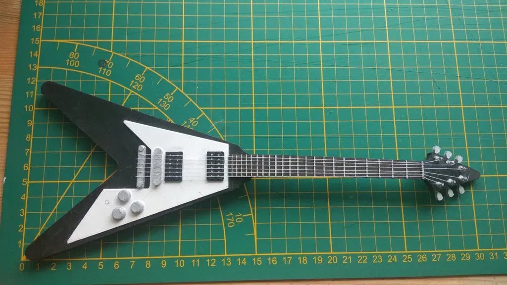 Mô hình guitar điện mini Gibson Flying V - Image 1