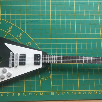 Mô hình guitar điện mini Gibson Flying V