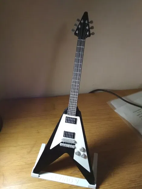 Mô hình guitar điện mini Gibson Flying V - Image 2