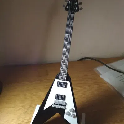 Mô hình guitar điện mini Gibson Flying V