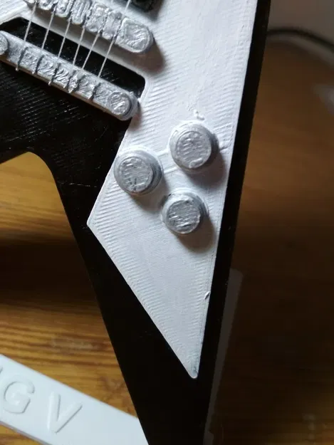 Mô hình guitar điện mini Gibson Flying V - Image 5