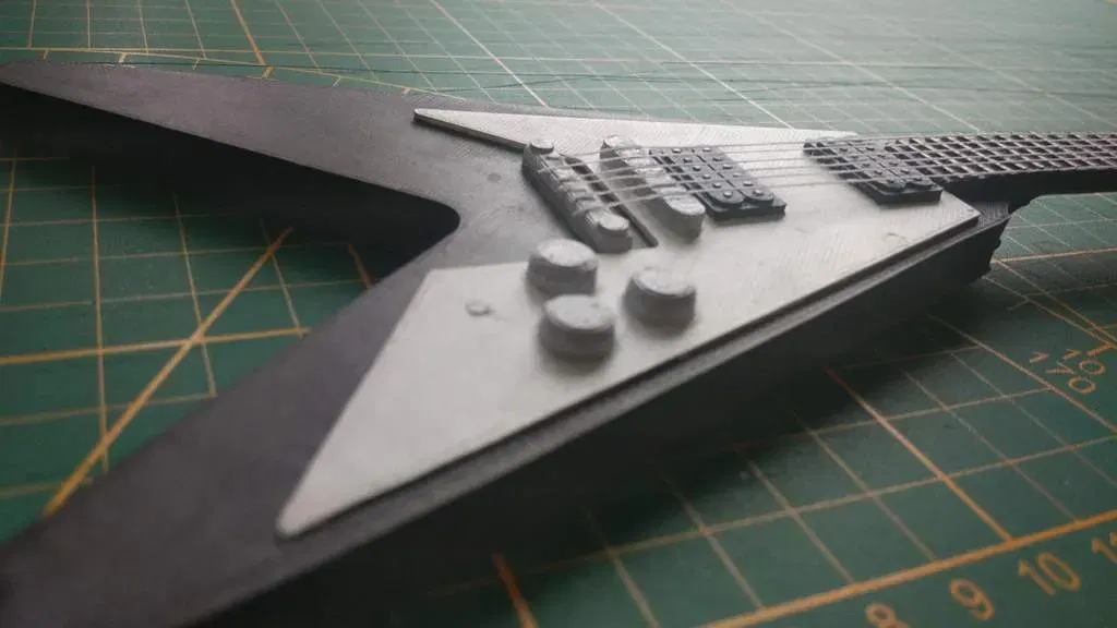 Mô hình guitar điện mini Gibson Flying V - Image 12