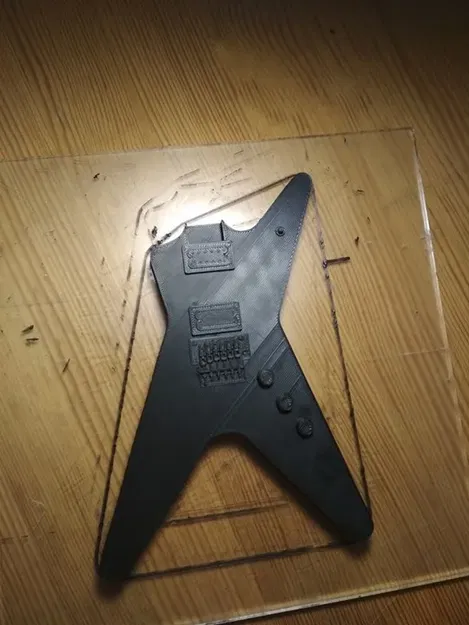 Mô hình guitar điện Dime From Hell tỷ lệ 1:1 - Image 4