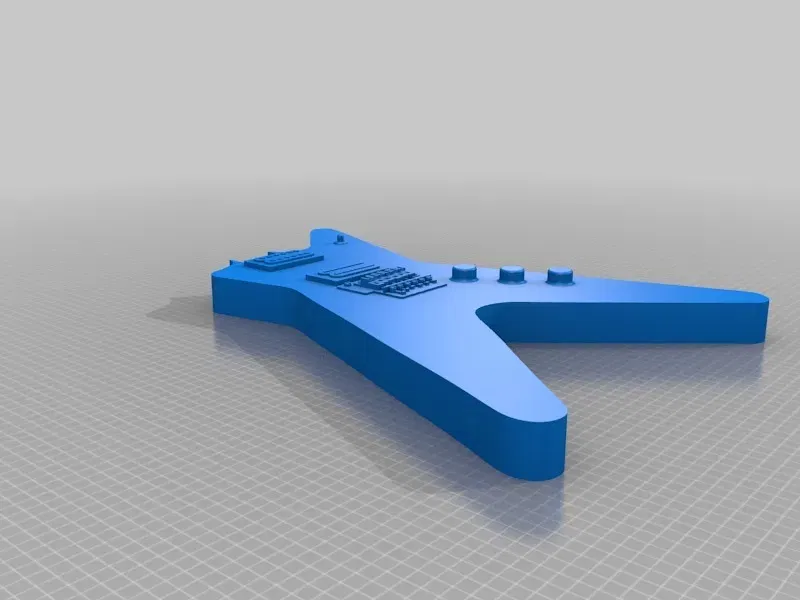 Mô hình guitar điện Dime From Hell tỷ lệ 1:1 - Image 5