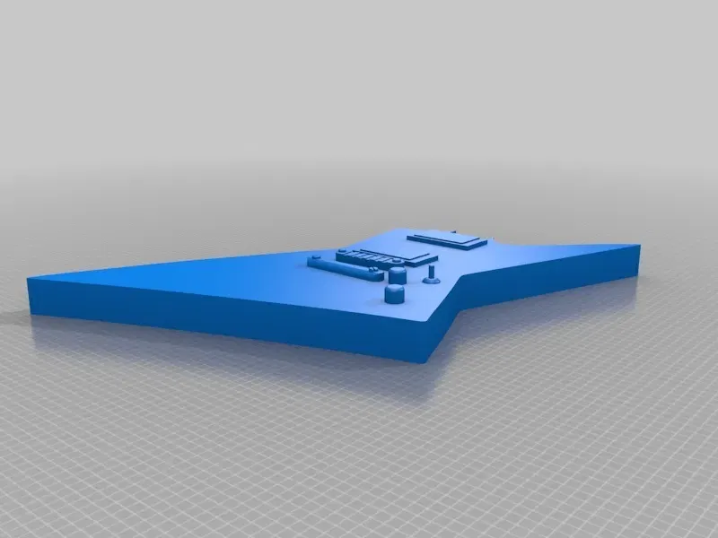 Mô hình đàn guitar điện ESP Explorer tỉ lệ 1:1 - Image 2