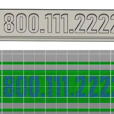 Thẻ chìa khóa theo phong cách biển số xe Đức