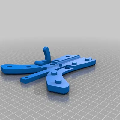 Nỏ cao su trẻ em bằng nút bần in 3D