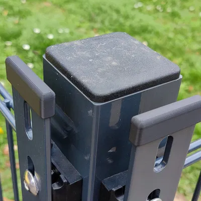 Nắp cuối cho thanh che trên hàng rào đôi