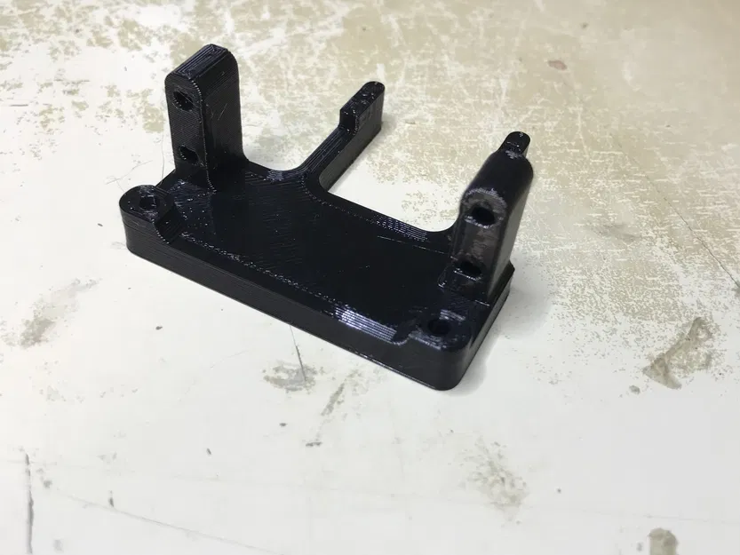 Giá đỡ servo lái và chuyển số cho xe tải RC 1/14 - Image 1