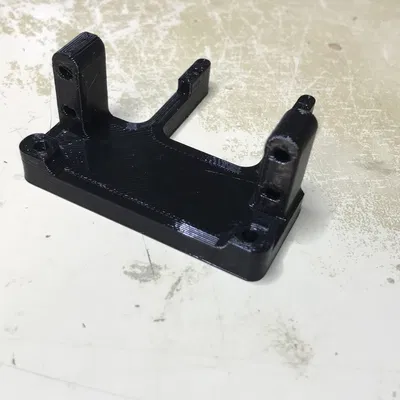 Giá đỡ servo lái và chuyển số cho xe tải RC 1/14