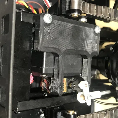 Giá đỡ servo lái và chuyển số cho xe tải RC 1/14