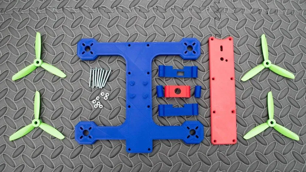 Khung drone FPV 4 inch với động cơ 2204 2300kv - Image 3