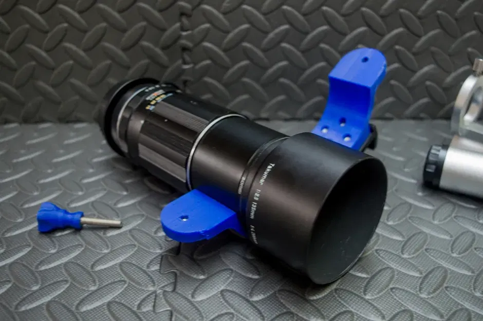 Giá đỡ ống kính mini cho máy ảnh 200mm từ Takumar - Image 5