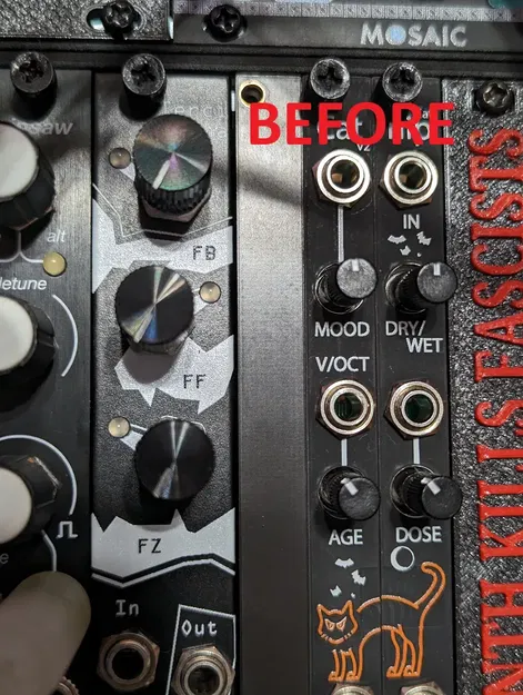 Bảng lấp khoảng trống nhỏ cho mô-đun Eurorack - Image 4