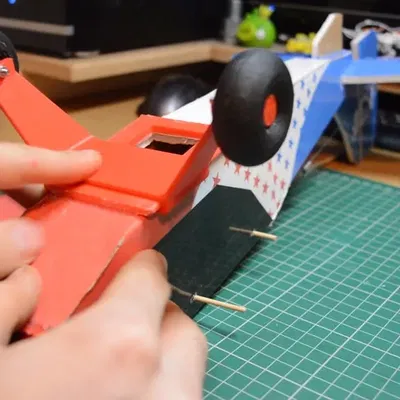 Bộ bánh xe hạ cánh rc FreedomFox kích thước 40 mm