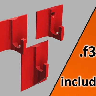 Móc treo tường với nhiều tùy chọn lắp đặt