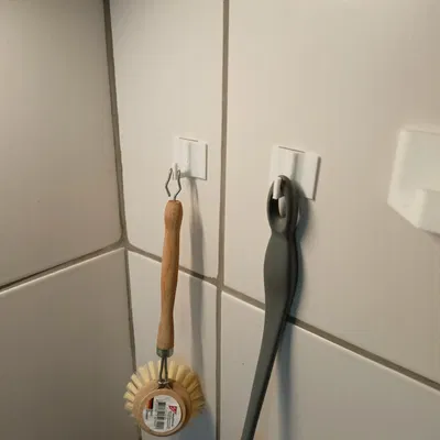 Móc treo tường với nhiều tùy chọn lắp đặt