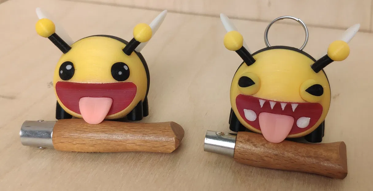 Con ong dễ thương treo trang trí Thicc bee split - Image 6