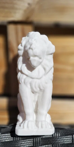 Sư tử ngồi được tạo ra từ photogrammetry - Image 1