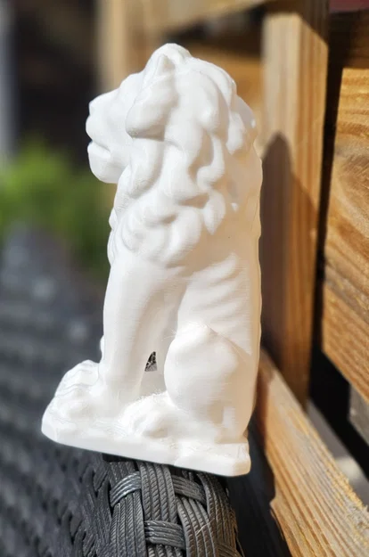 Sư tử ngồi được tạo ra từ photogrammetry - Image 4