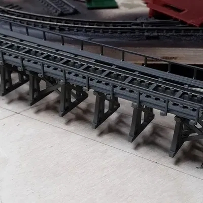 Cầu than quy mô N cho mô hình đường sắt