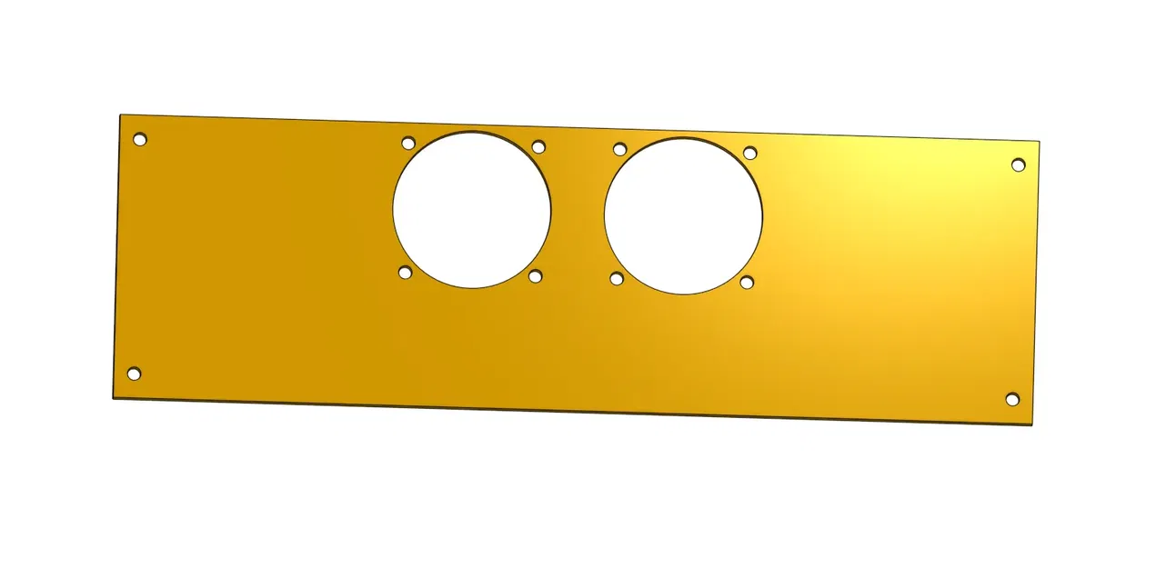 Bảng điện tử trên cùng cho RatRig V-Minion với 2 quạt - Image 2