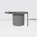 Bộ chuyển đổi cho giá đỡ ghế toilet - Thumbnail 1