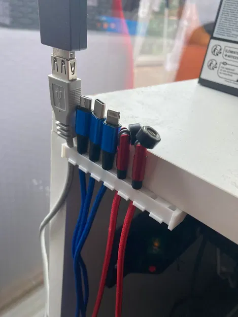 Giá đỡ cáp thông minh cho bàn làm việc - Image 1