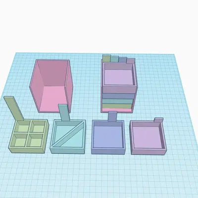 Kho lưu trữ thiết bị 4 cho sở thích và tổ chức