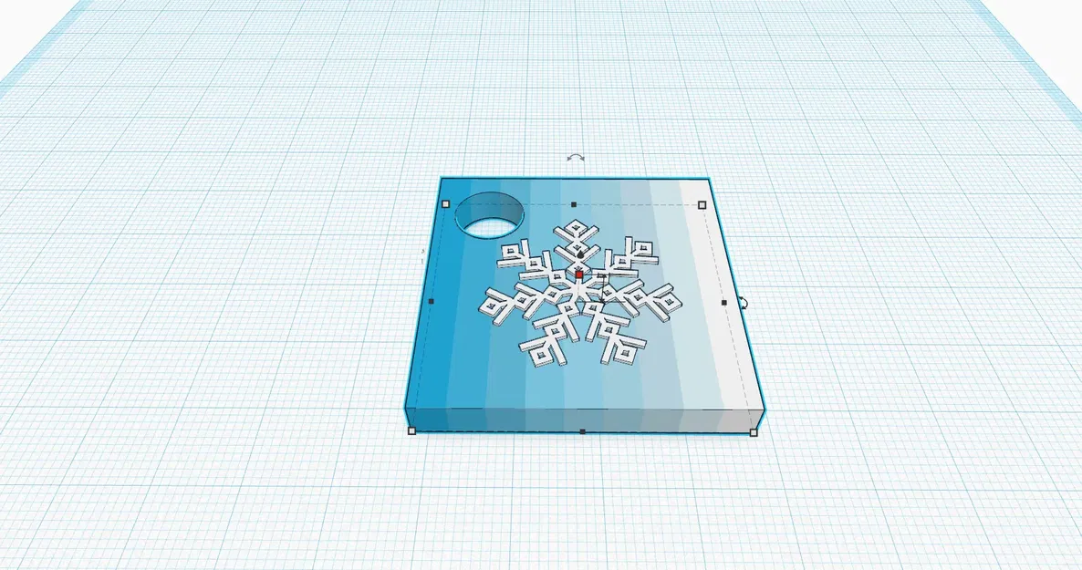 Móc khóa phong cách mùa đông và tuyết - Image 3