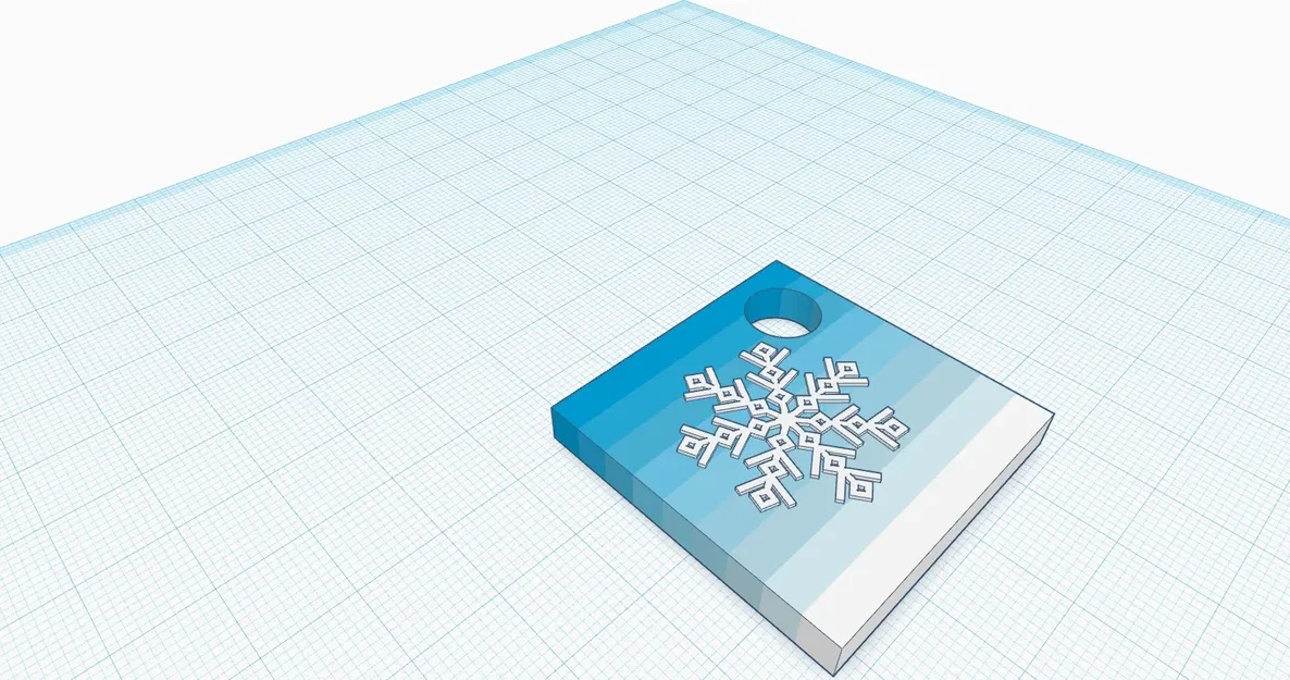 Móc khóa phong cách mùa đông và tuyết - Image 4