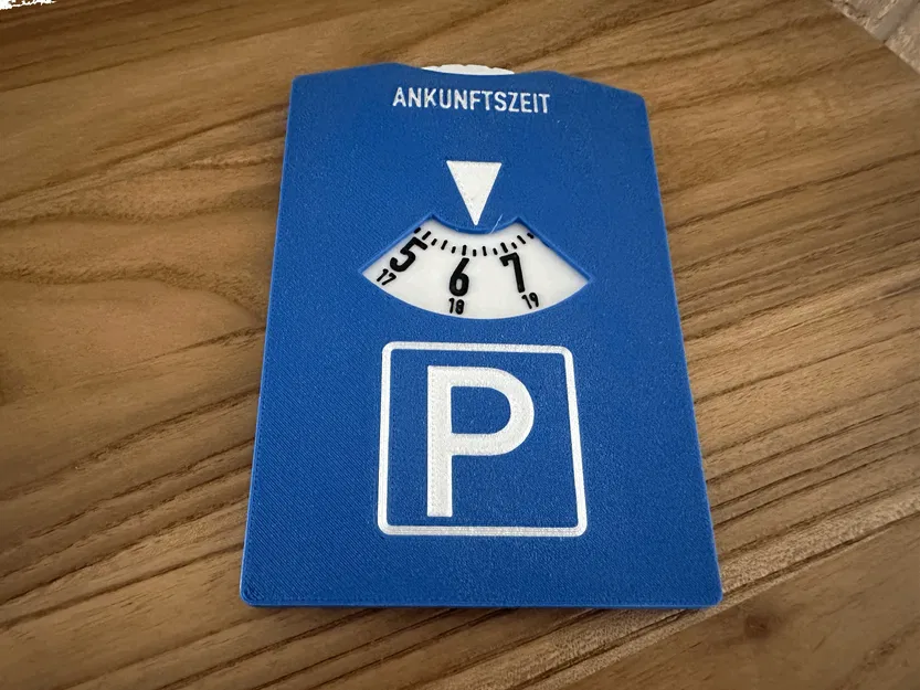 Bảng đỗ xe Stabile Parkscheibe cho ô tô theo StVO - Image 1