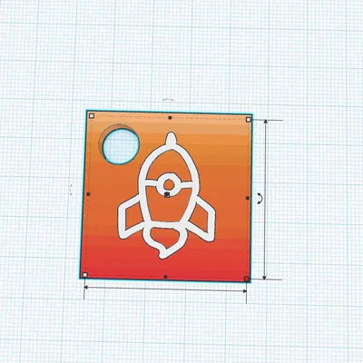 Móc khóa phong cách không gian