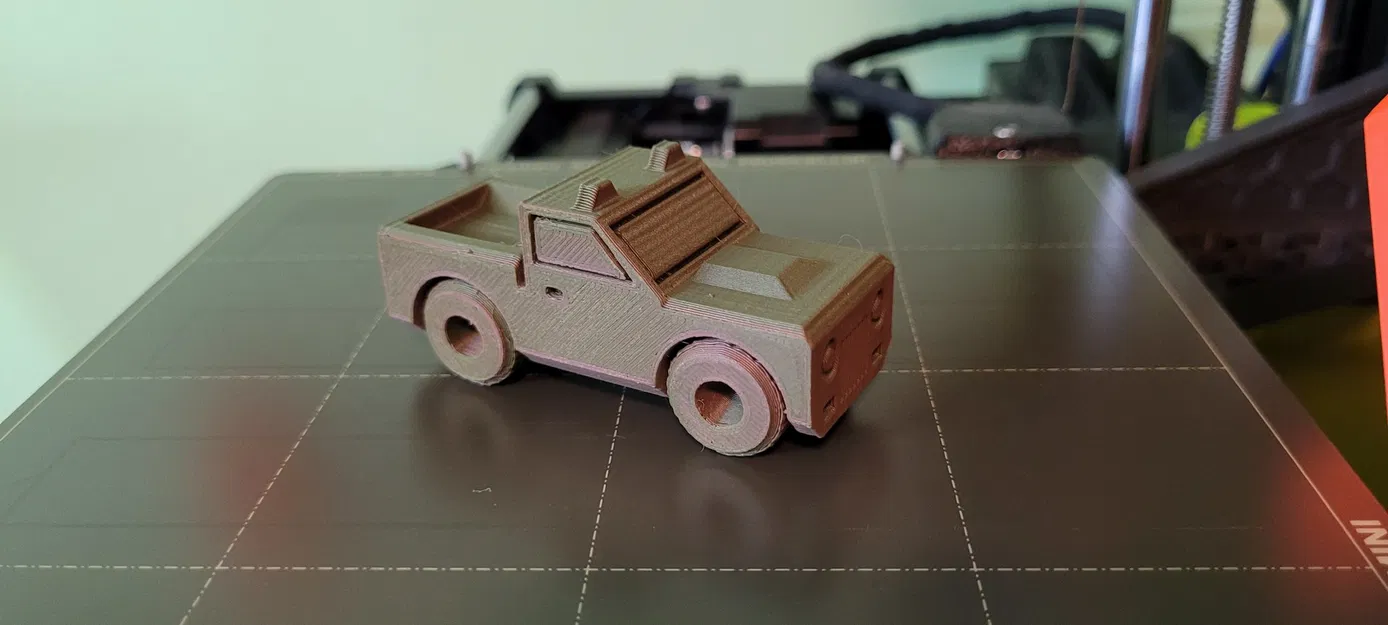 Xe tải đồ chơi in tại chỗ dễ in - Image 6