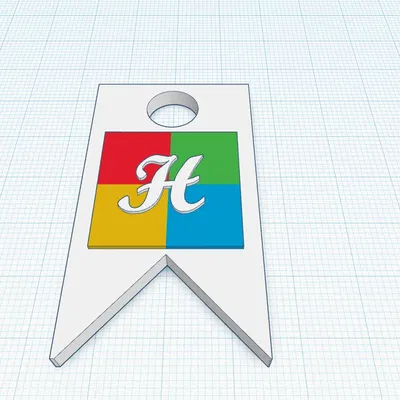 Móc khóa cờ trường Hogwarts trong Harry Potter