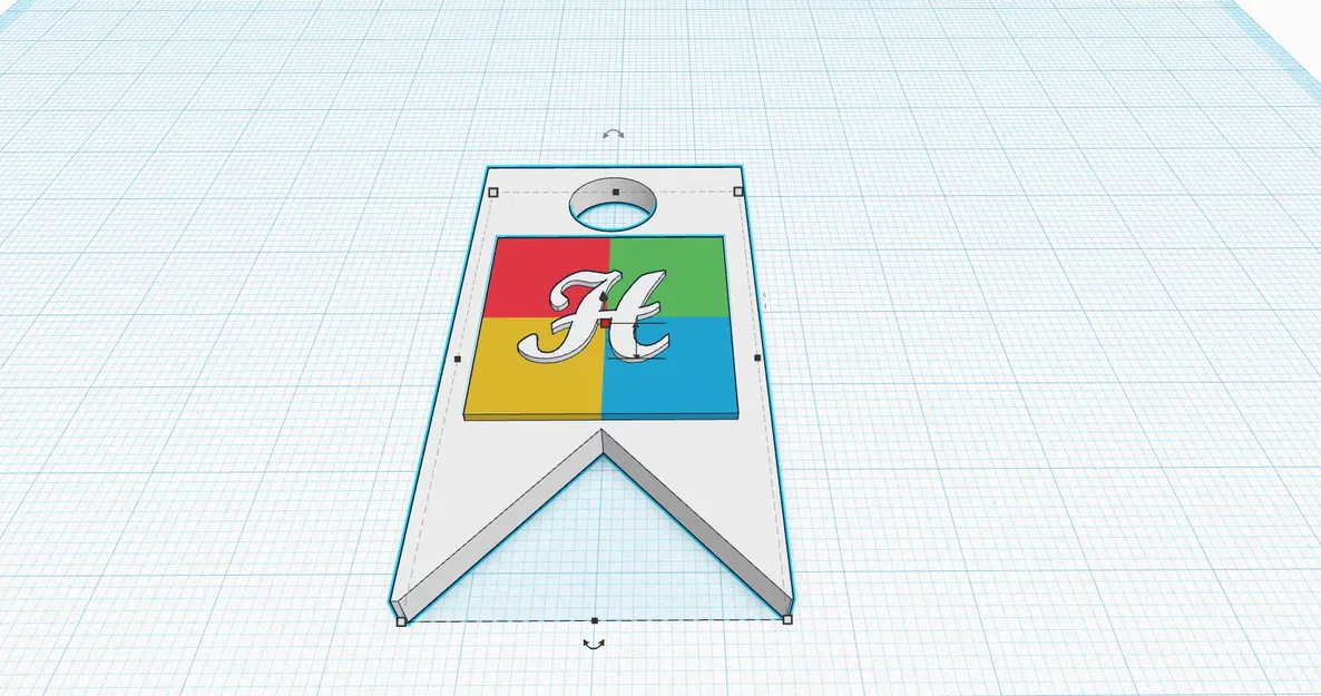 Móc khóa cờ trường Hogwarts trong Harry Potter - Image 2