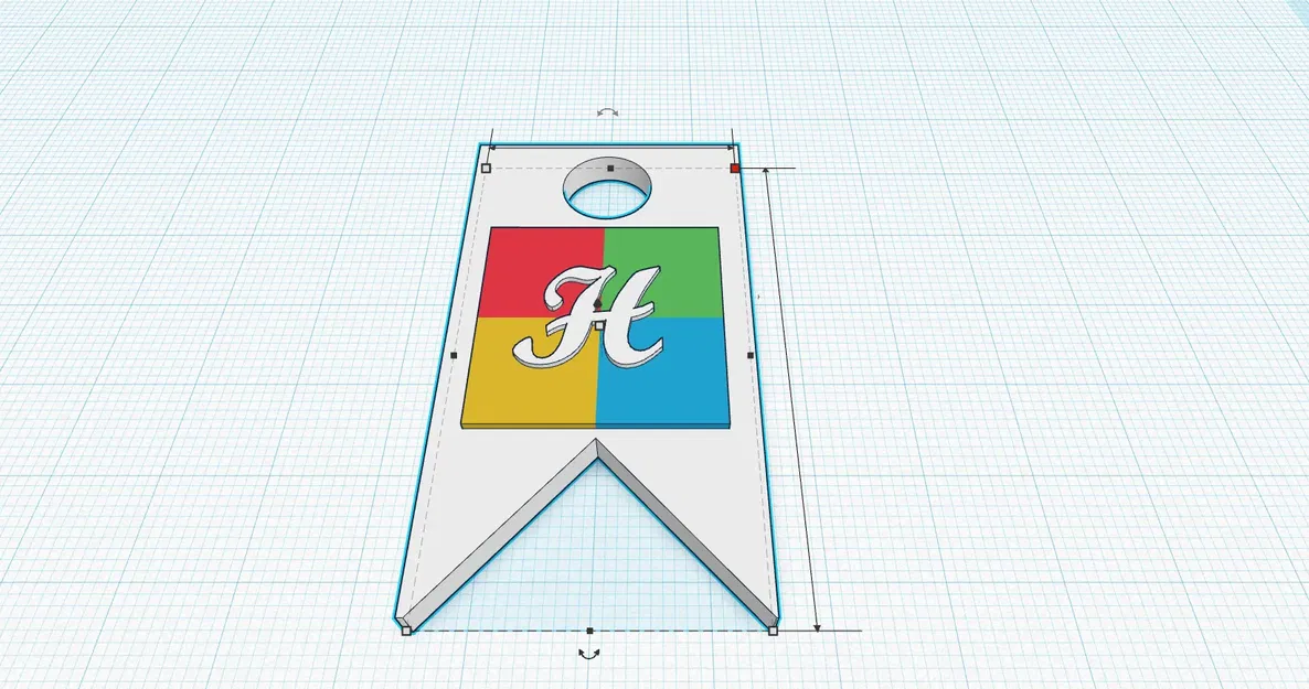 Móc khóa cờ trường Hogwarts trong Harry Potter - Image 3