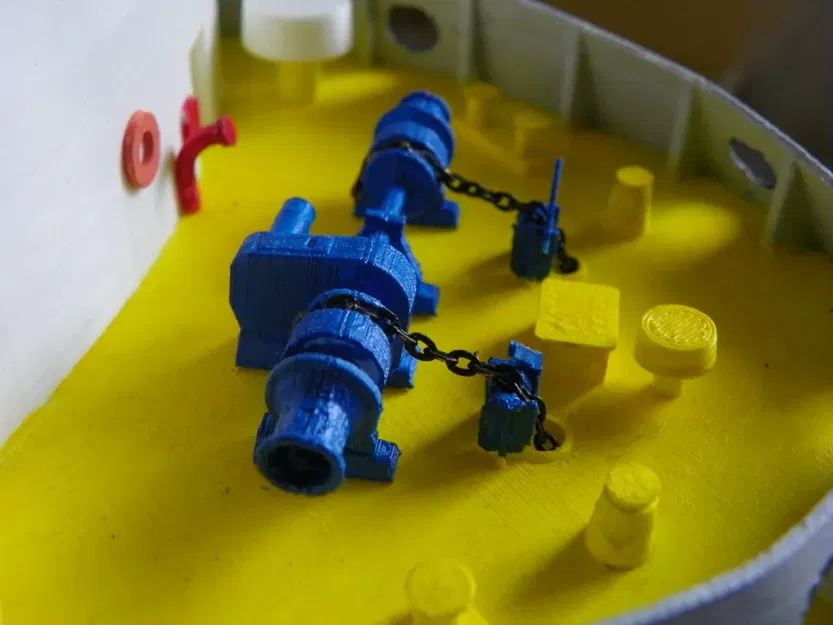 Mô hình tàu PSV Offshore Vessel tỉ lệ 1:100 - Image 6