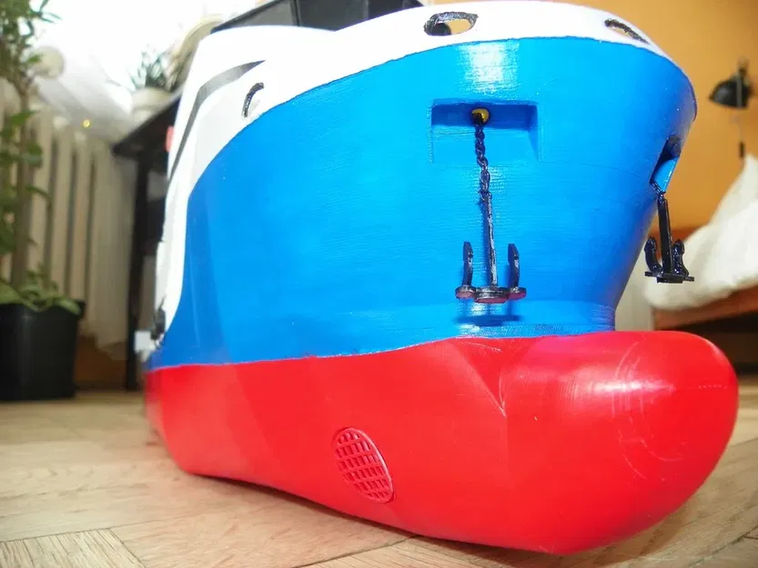 Mô hình tàu PSV Offshore Vessel tỉ lệ 1:100 - Image 8