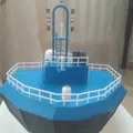 Mô hình tàu PSV Offshore Vessel tỉ lệ 1:100 - Thumbnail 29