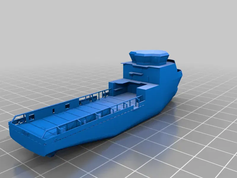 Mô hình tàu PSV Offshore Vessel tỉ lệ 1:100 - Image 41