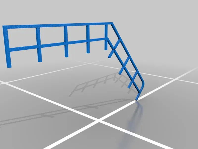 Mô hình tàu PSV Offshore Vessel tỉ lệ 1:100 - Image 117