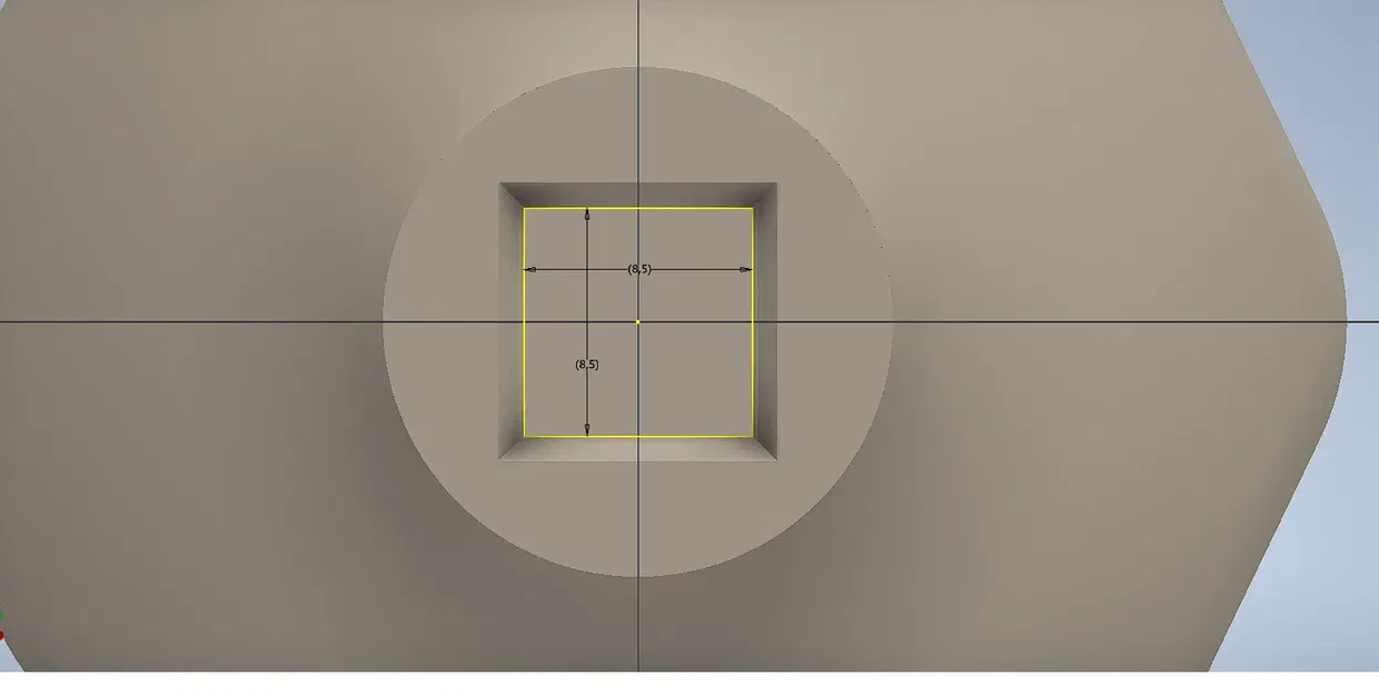 Tay nắm cửa hình cầu cho tay nắm 8x8mm với ren vít M4 - Image 5