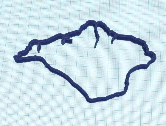 Cutter bánh quy hình đảo Wight - Image 1