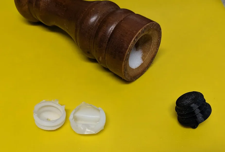 Nắp thay thế cho lọ muối bằng gỗ - Image 1
