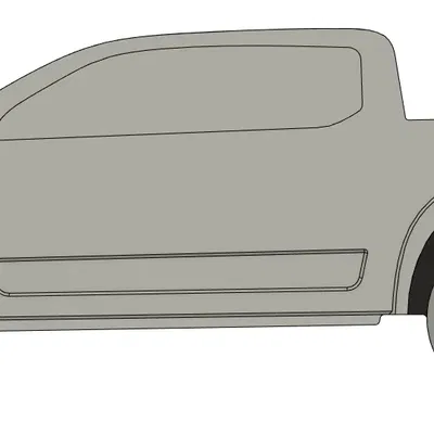 Móc khóa Ford Ranger 2023 với các thân xe riêng biệt