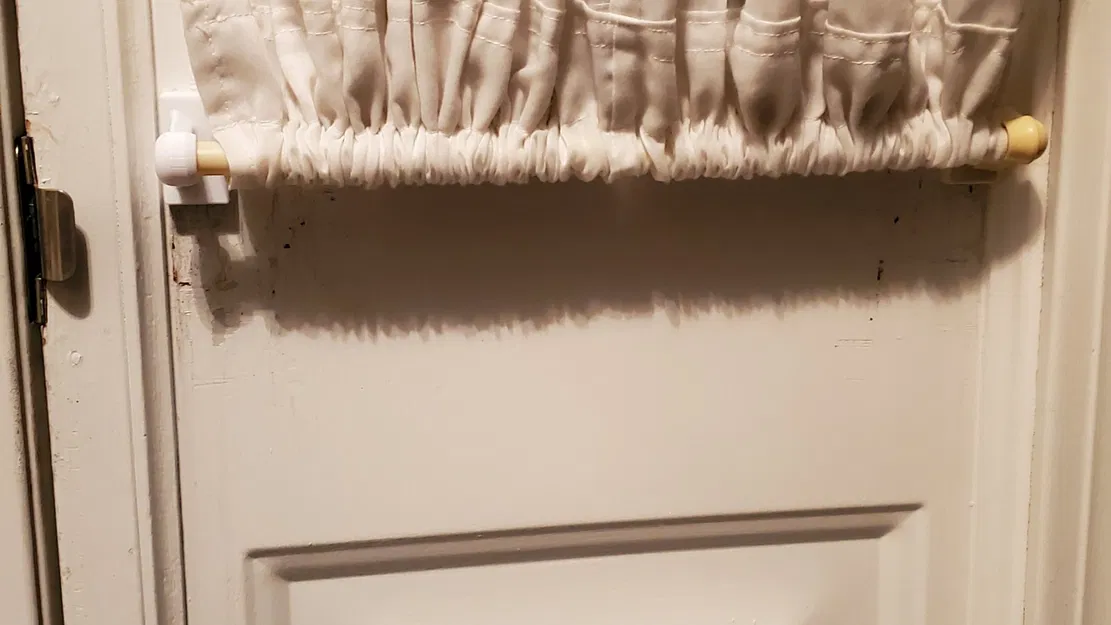 Cần gạt rèm có đế từ tính điều chỉnh chiều dài - Image 1