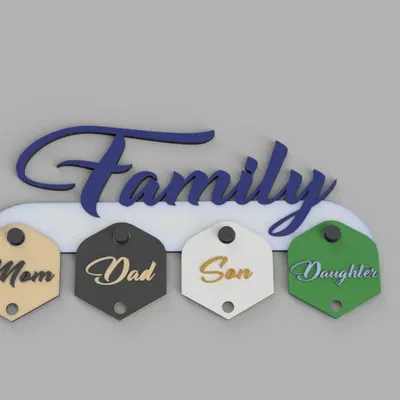 Chìa khóa gia đình tiện lợi cho việc tìm kiếm nhanh chóng