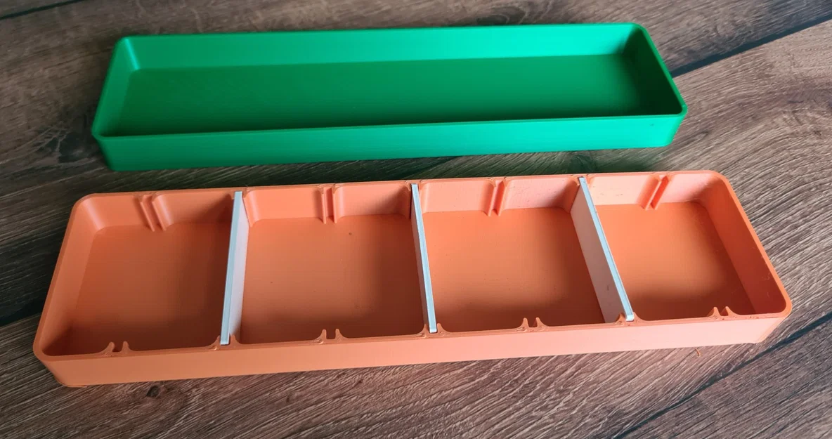 Giá đựng gia vị có ngăn phân chia tiện lợi - Image 1